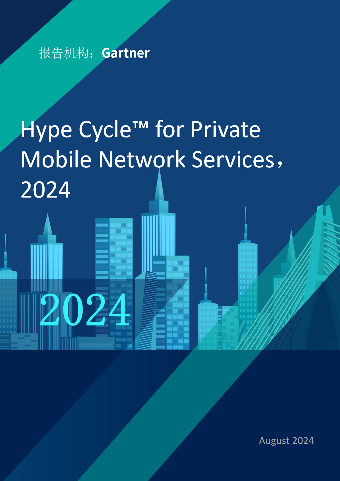Hype Cycle™ for Private Mobile Network Services，2024
