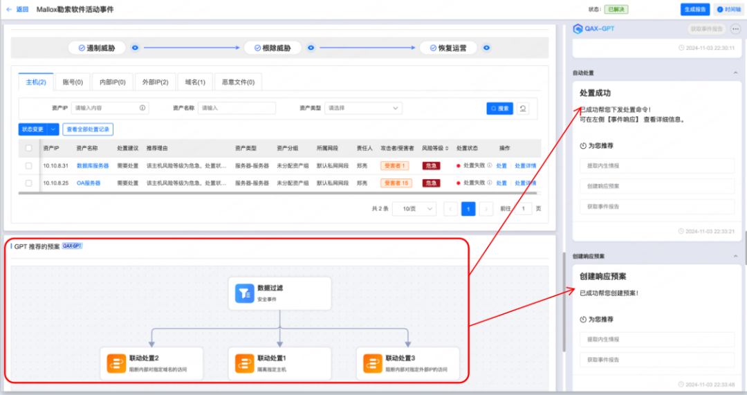 奇安信AISOC荣获2024年世界互联网大会“新光”产品奖